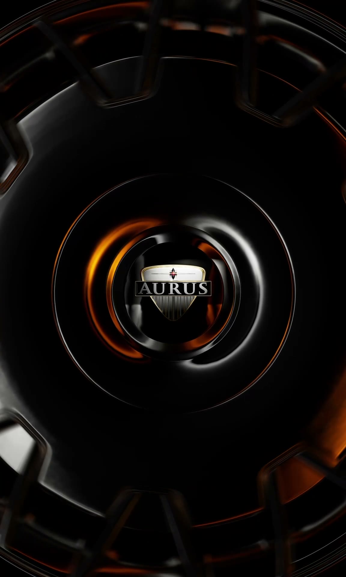 Кадр премиального CG-ролика AURUS